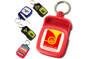 Pocket plastic ashtray/pillbox keychain #QAT3 by QCS Asia w35.16