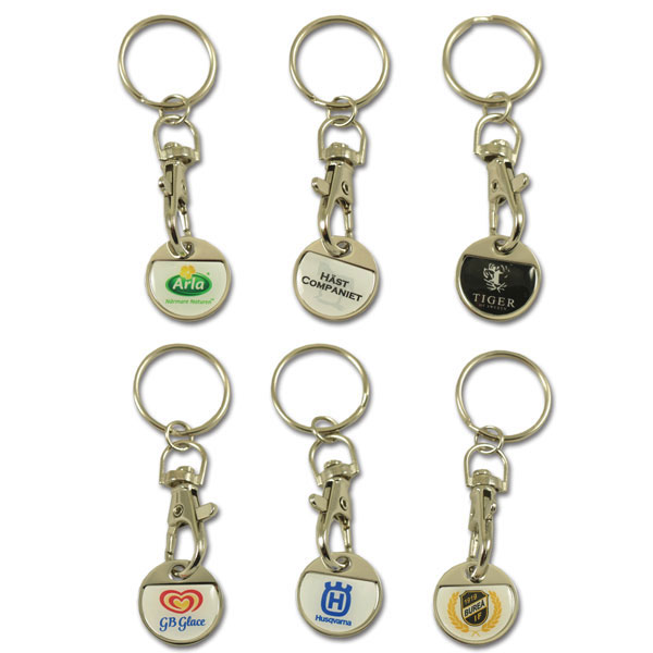 ICKC15# only SEK 10.00 iron coin keychain with thin doming