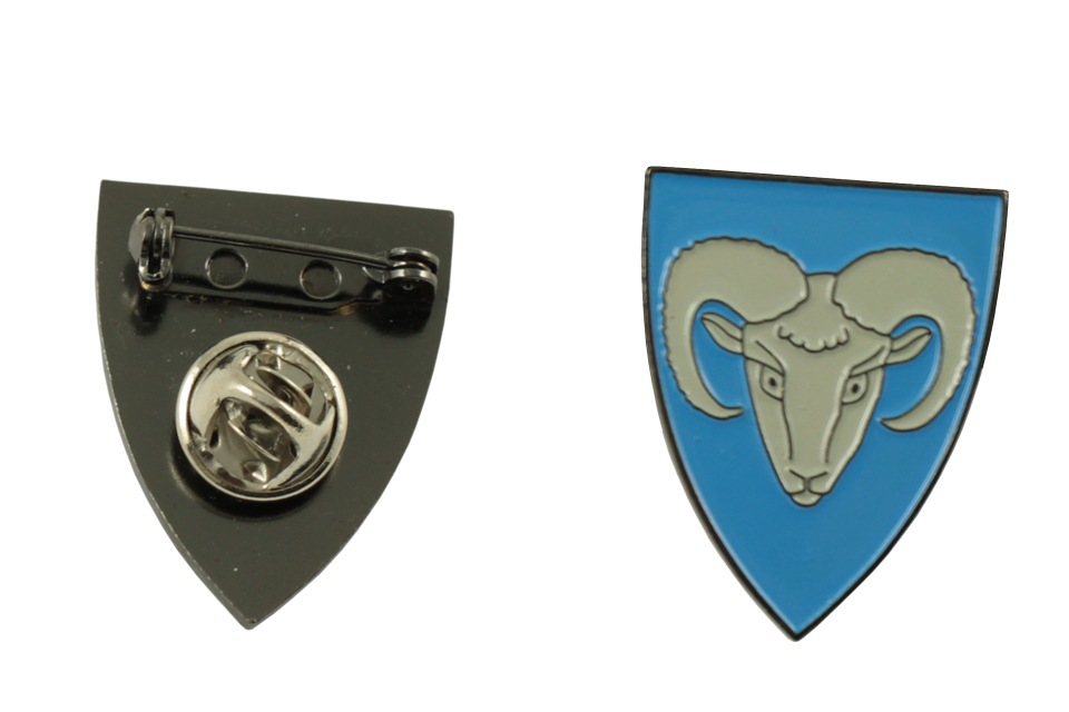 IRON STAMPING WITH SOFT ENAMEL